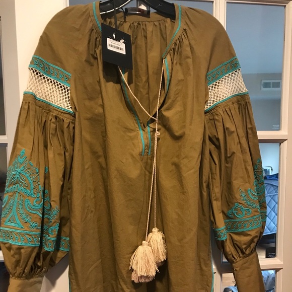 wandering Tops - Wandering blouse size 6 European top brand NWT
